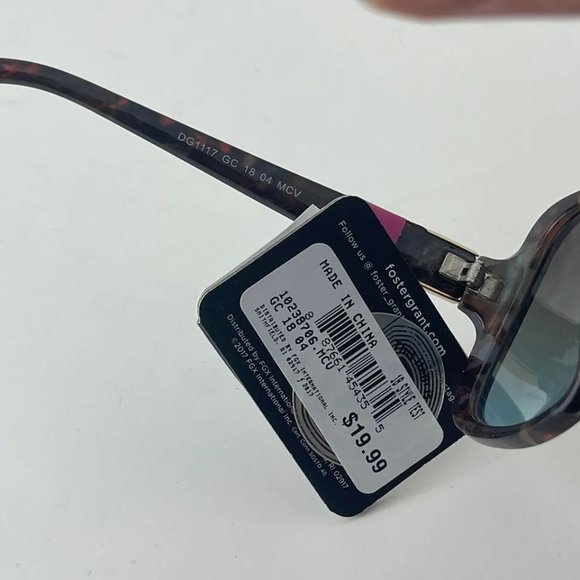 SG00748 Fashion Maxblock Sunglasses For Women, Big Square Wrap, 100% UVA Protect - Picture 6 of 7